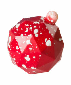 Polikarbonatinė forma šokoladui "Eglutės žaisliukai Diamantine"
